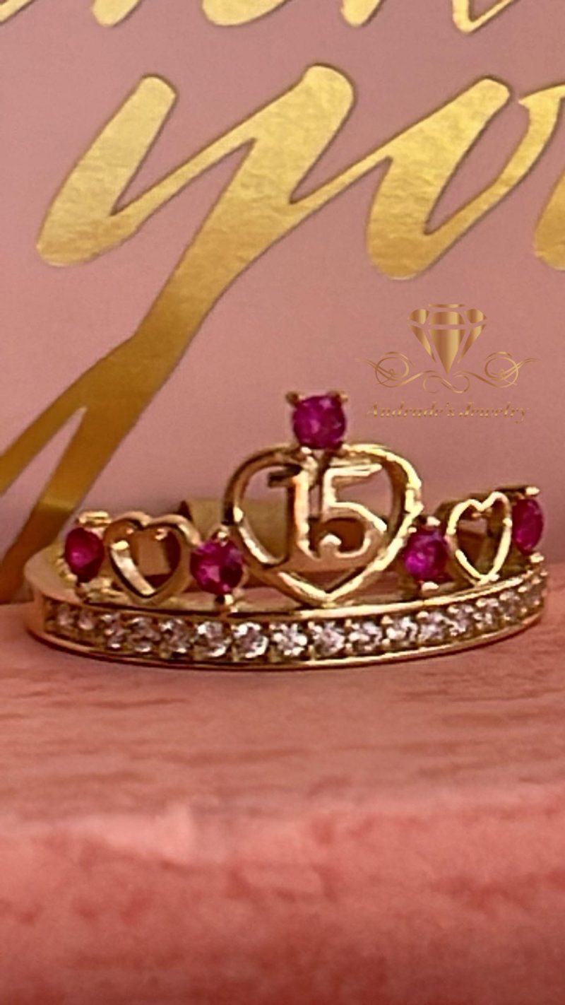 Anillo de quinceañera