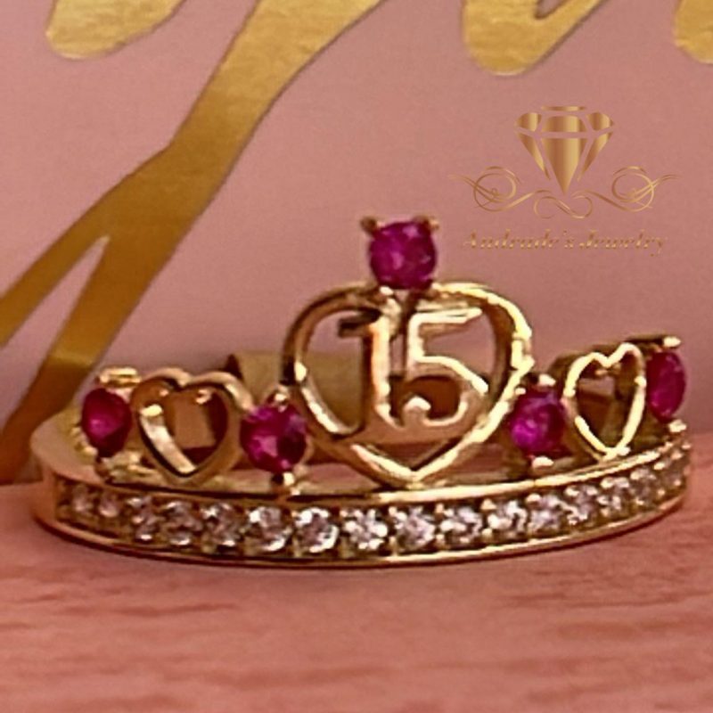Anillo de quinceañera