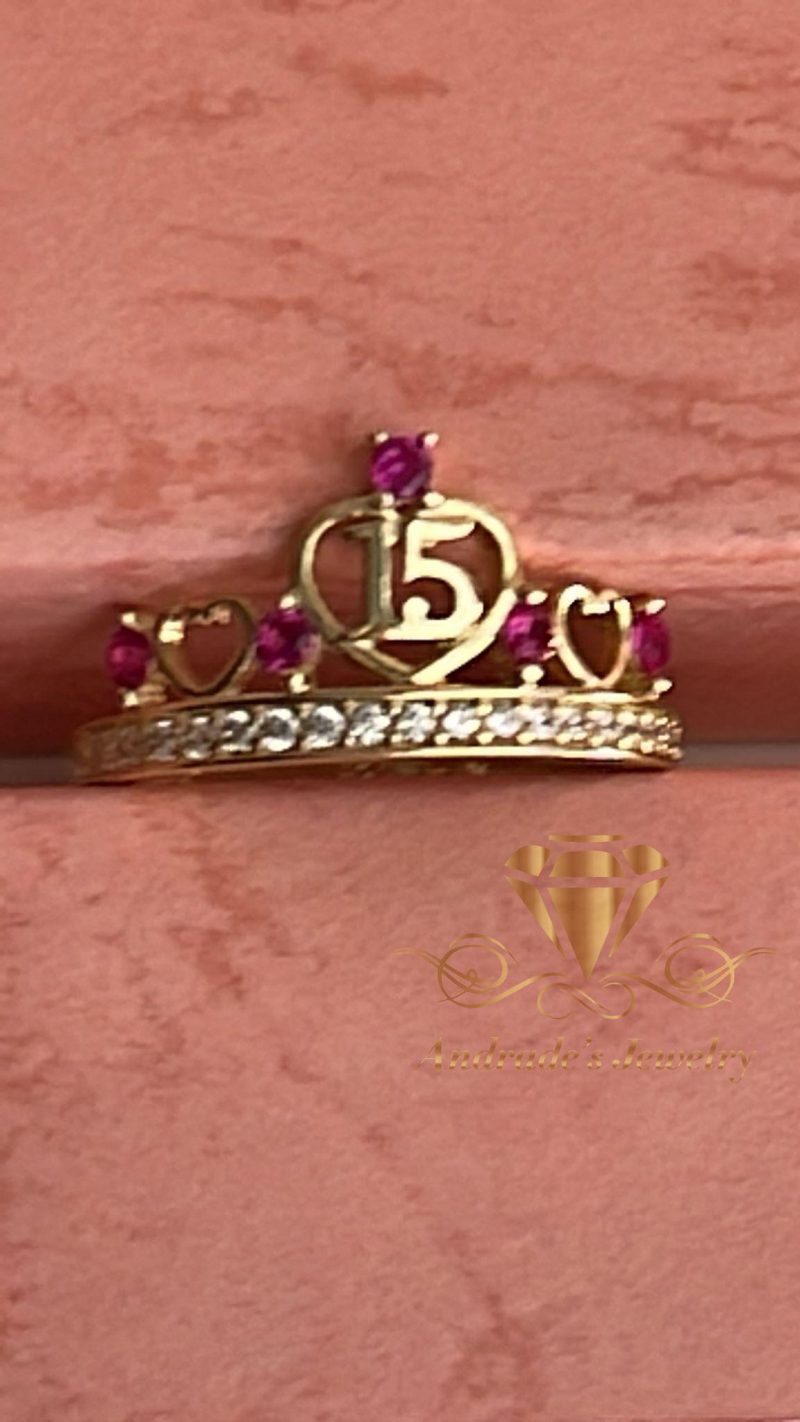 Anillo de quinceañera