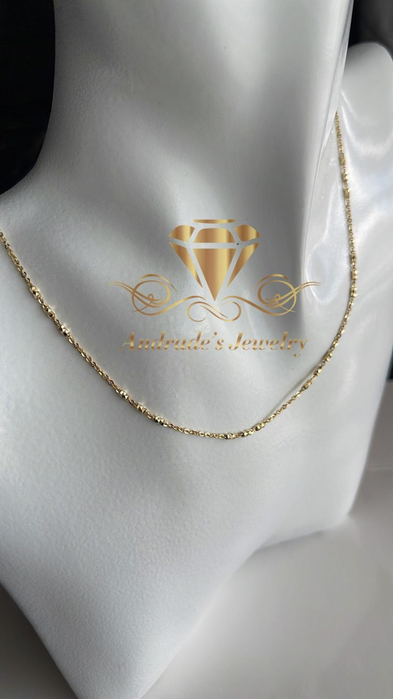Cadena para dama oro amarillo