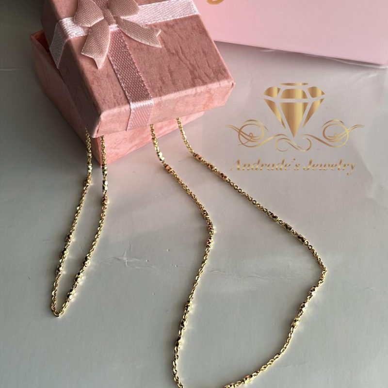 Cadena para dama oro amarillo