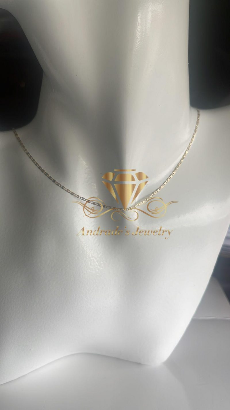 Cadena Valentino tres oros