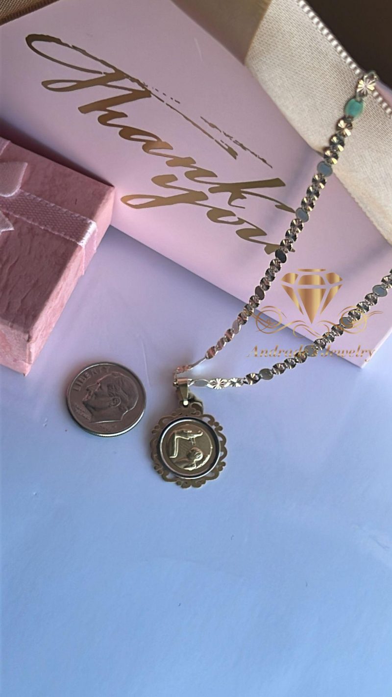 Medalla y Cadena Valentino tres oros