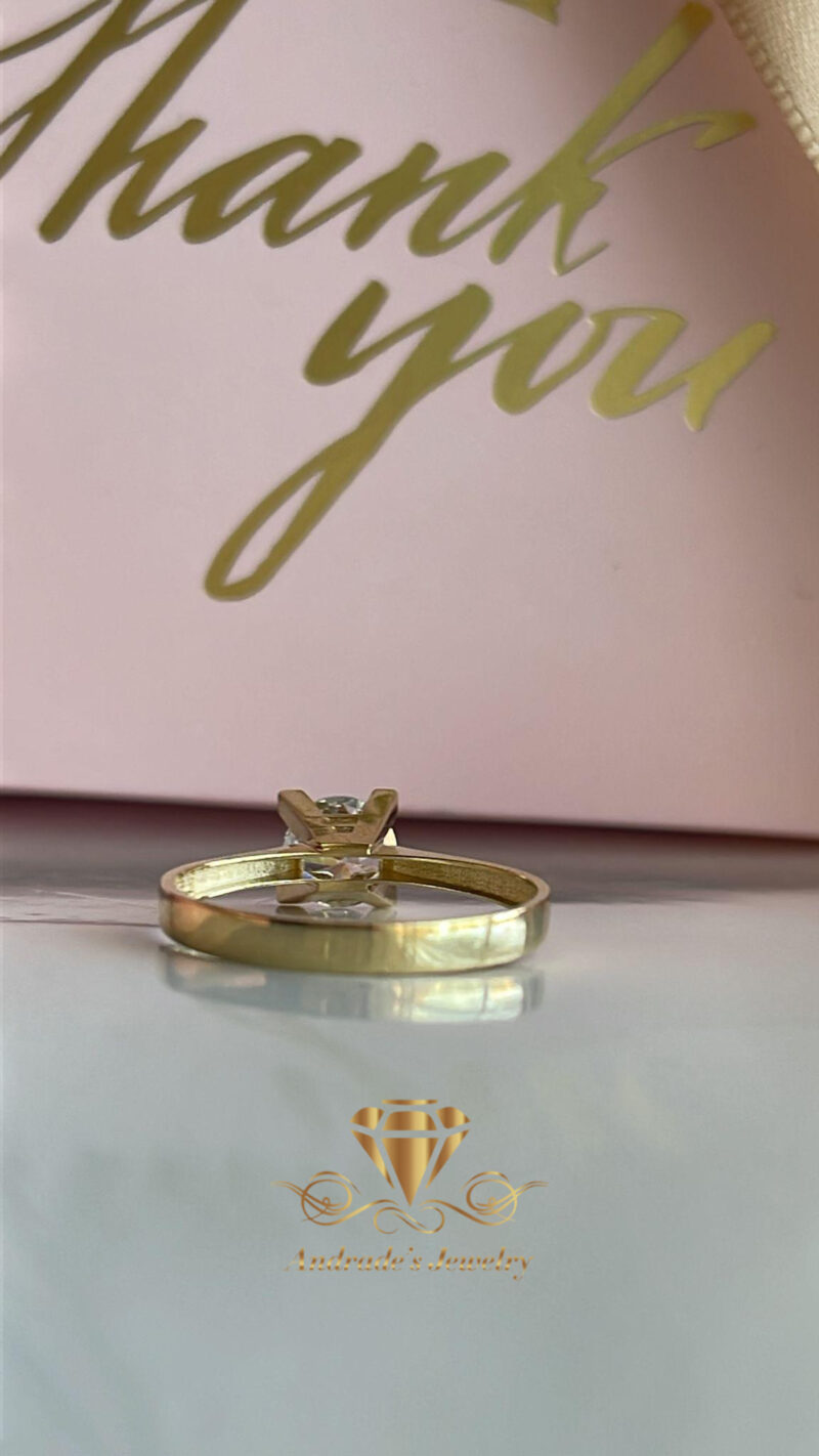 Anillo de compromiso 1.7 gramos