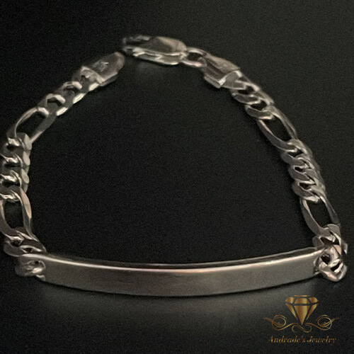Esclava fígaro en plata 7”